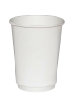 ДВУХСЛОЙНЫЙ БУМАЖНЫЙ СТАКАН 250МЛ  "БЕЛЫЙ"