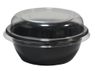Миска пластик. СпК-150 600мл с крышкой