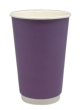 ДВУХСЛОЙНЫЙ БУМАЖНЫЙ СТАКАН 450МЛ "СИРЕНЕВЫЙ"
