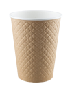 ДВУХСЛОЙНЫЙ БУМАЖНЫЙ СТАКАН 350 МЛ "WAFFLE KRAFT"