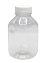 Бутылка 300мл "КВАДРАТ" с широким горлом (38мм)+крышка
