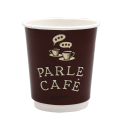 250мл "Парле Кафе" 2-сл. бумажный стакан