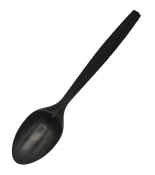 Ложка "Эко" 170мм кукурузный крахмал "Черная"