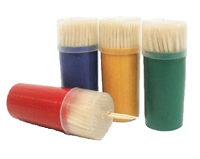 Зубочистки в пластик. контейнере 60шт